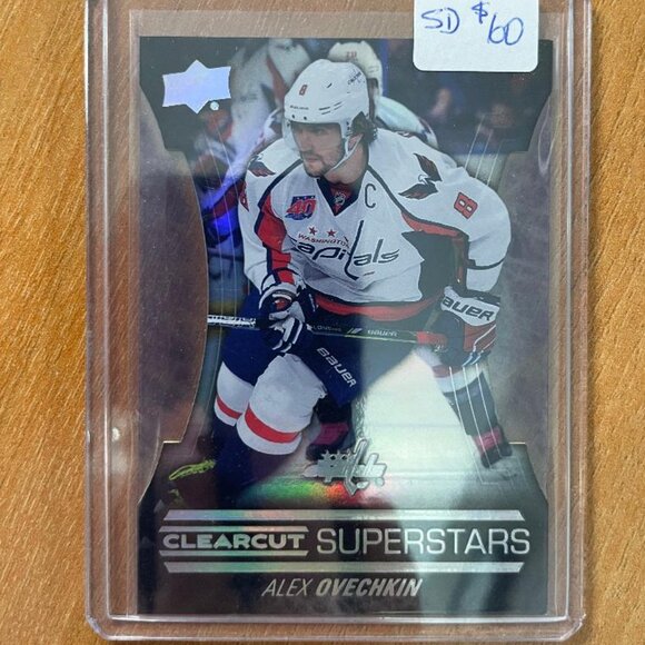 2015-16 Upper Deck Clear Cut Superstars #CCS27 Alexander Ovechkin (COSDH0006) - Picture 1 of 2